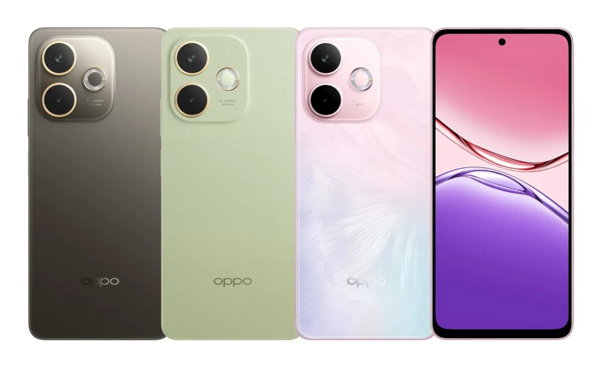 OPPO A5 design view