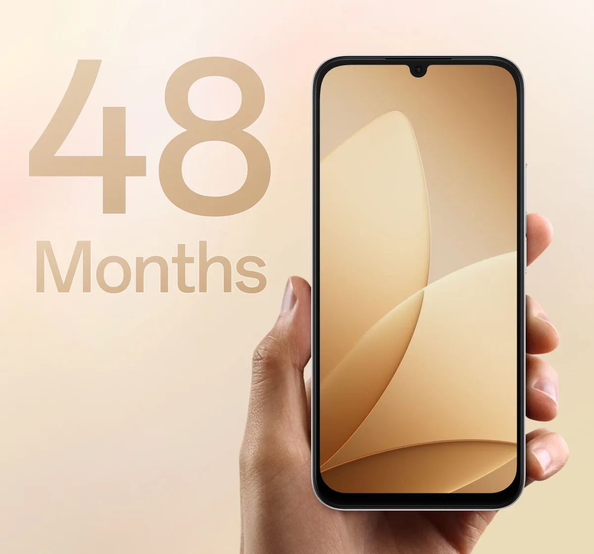 OPPO A6c design view