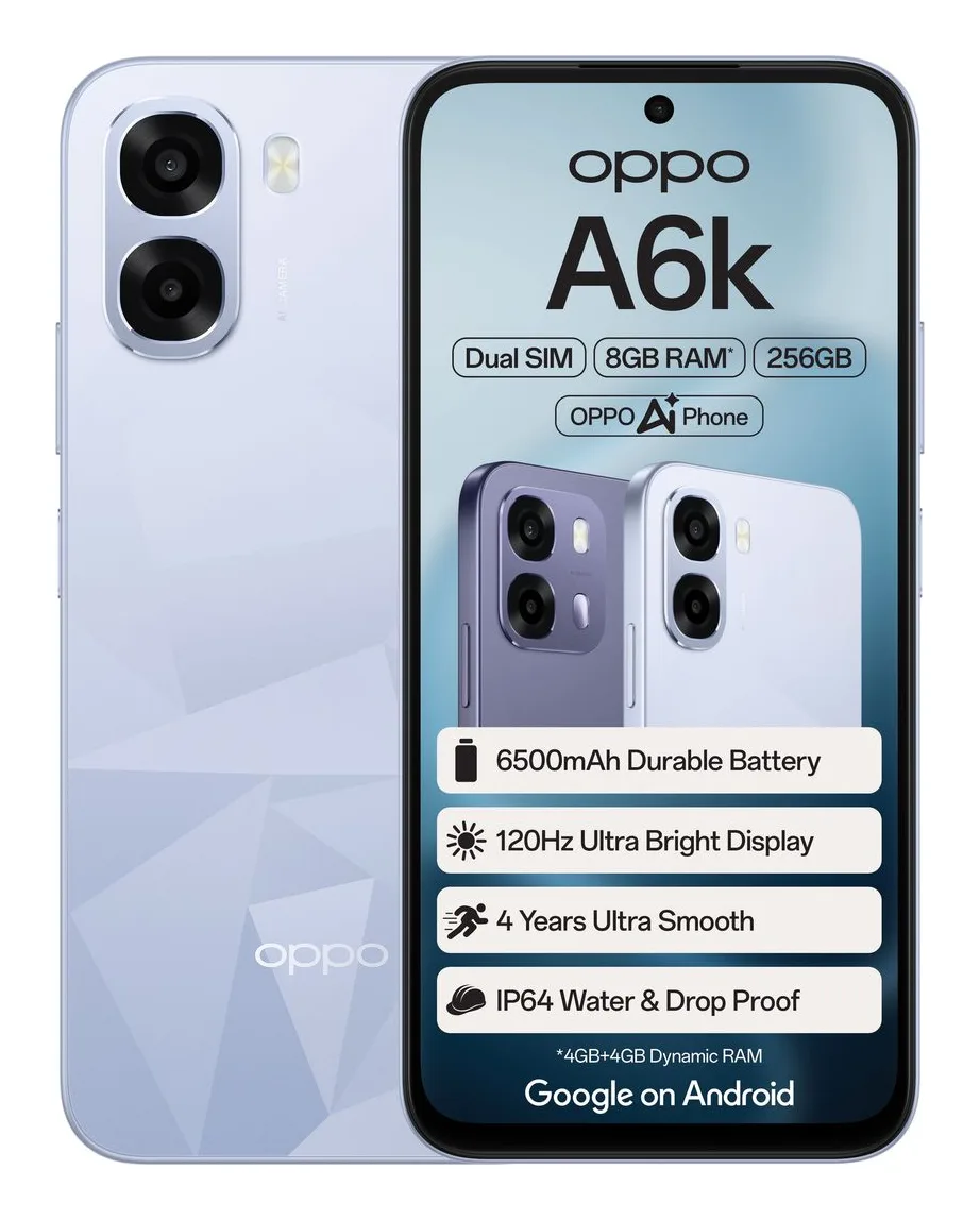 OPPO A6k design view