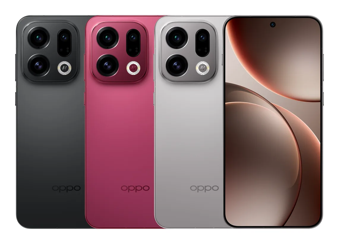OPPO Find X9 side view