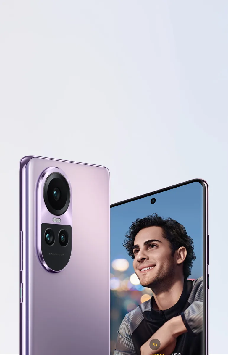 OPPO Reno 10 Pro 5G side view