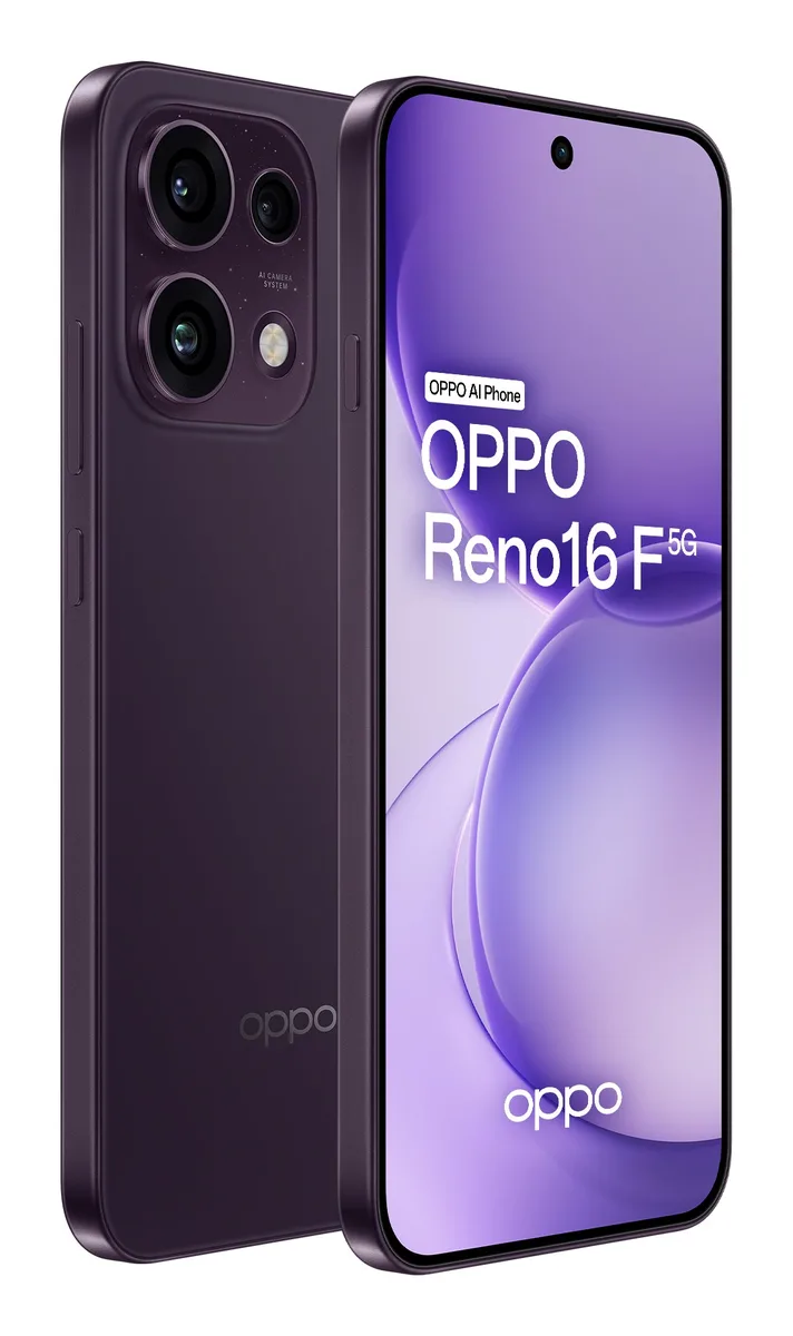OPPO Reno 16F back view