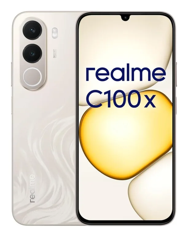 Realme C100x back view