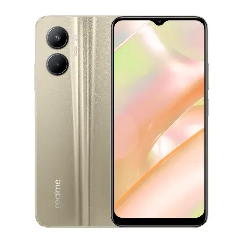 Realme C33 back view