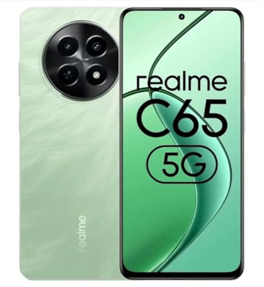 Realme C65 5G back view