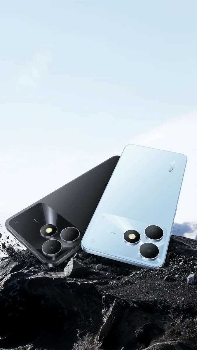 Realme Note 80 side view