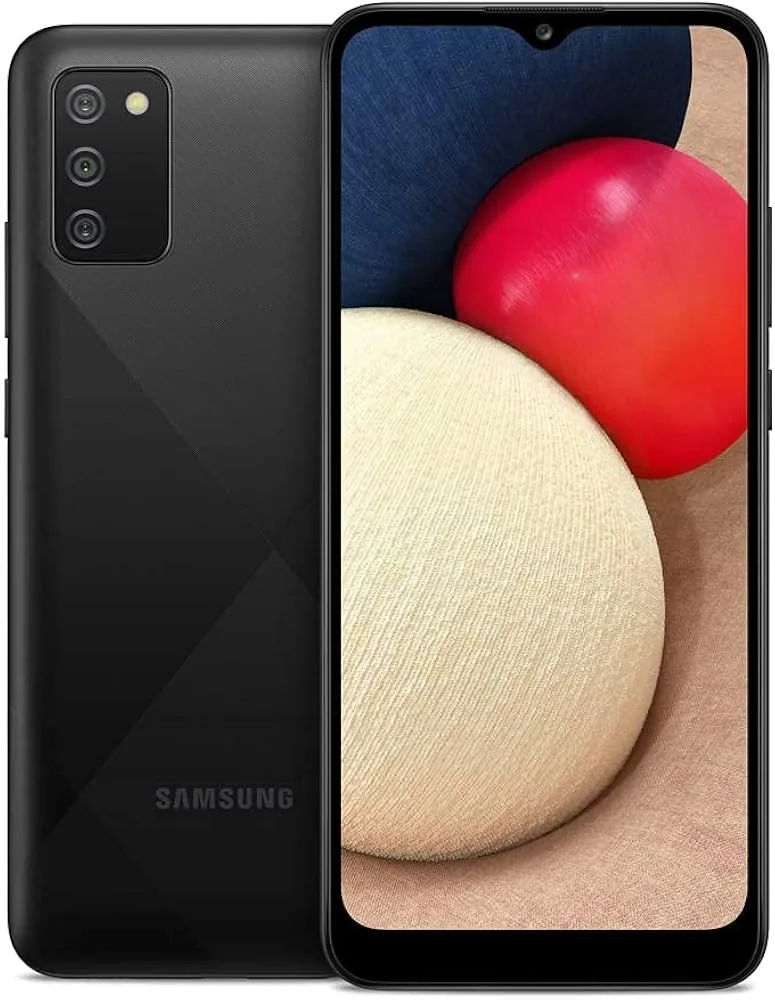 Samsung Galaxy A02s back view