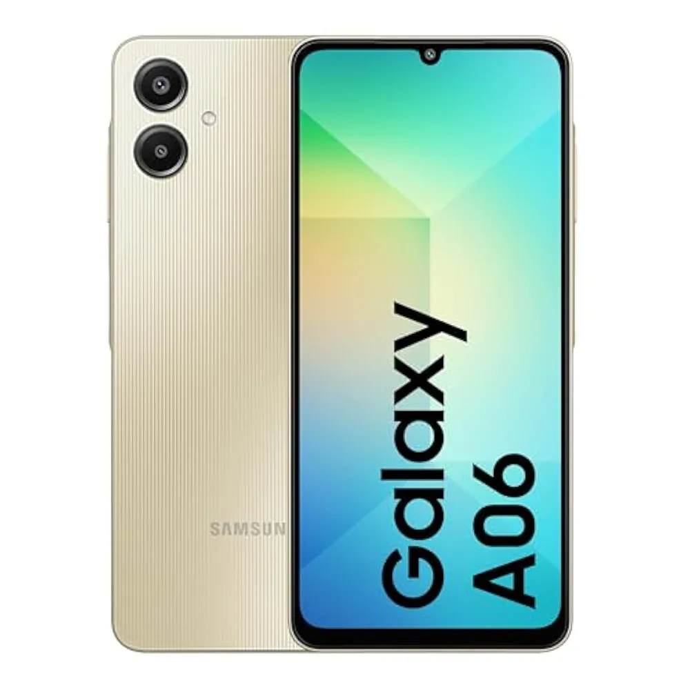 Samsung Galaxy A06 back view