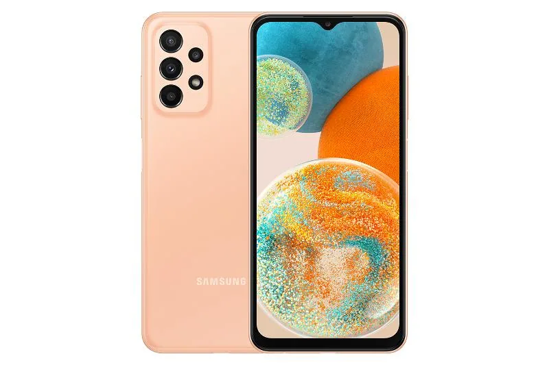 Samsung Galaxy A23 side view