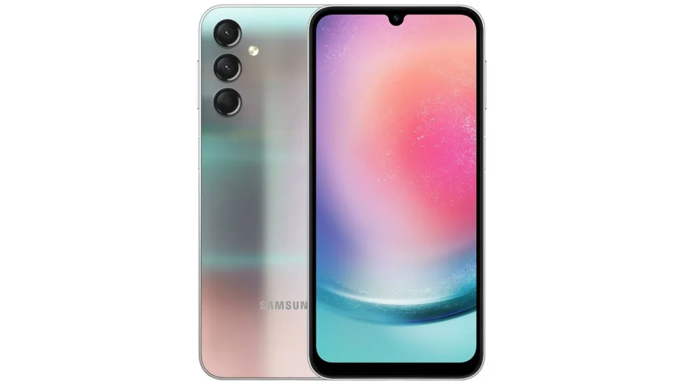 Samsung Galaxy A24 back view