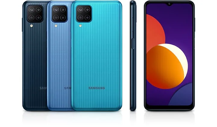 Samsung Galaxy M12 back view