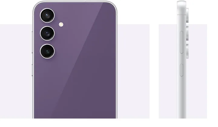 Samsung Galaxy S23 FE back view