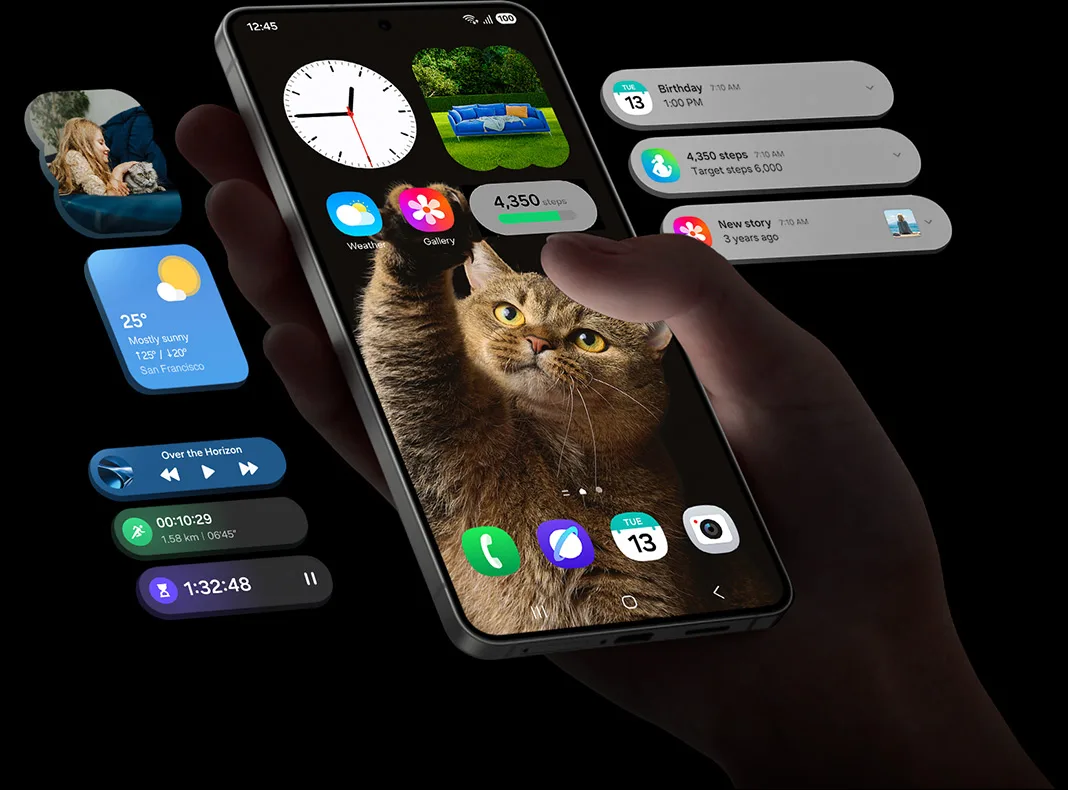 Samsung Galaxy S25 Edge design view