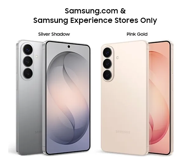 Samsung Galaxy S26+ design view