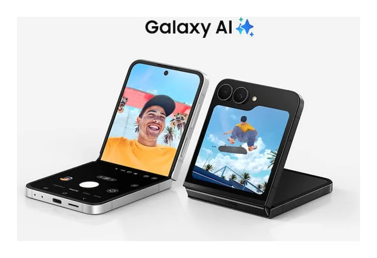 Samsung Galaxy Z Flip 7 FE side view