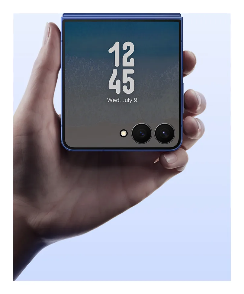 Samsung Galaxy Z Flip 7 design view