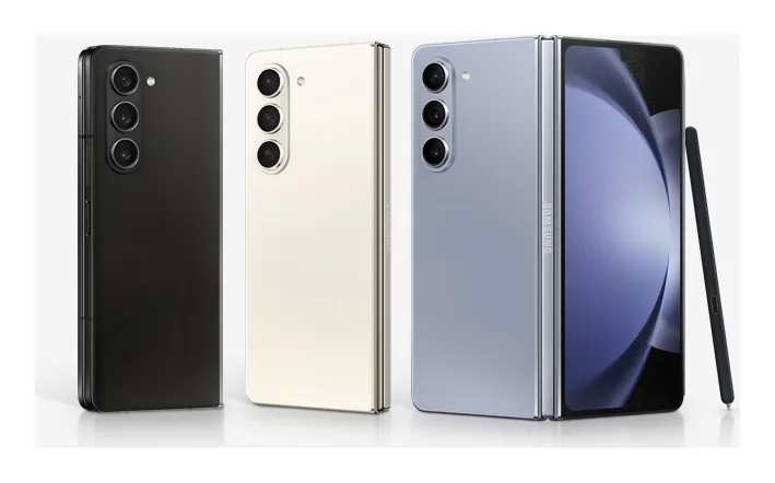 Samsung Galaxy Z Fold 5 design view
