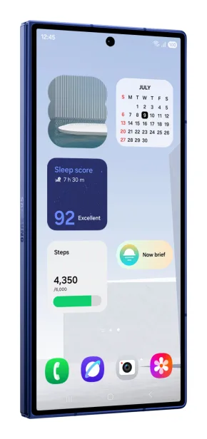 Samsung Galaxy Z Fold 7 side view