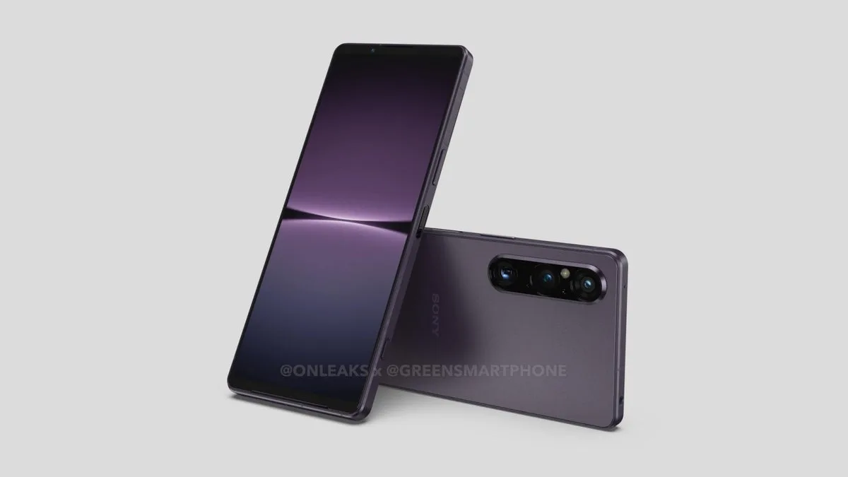Sony Xperia 1 V side view