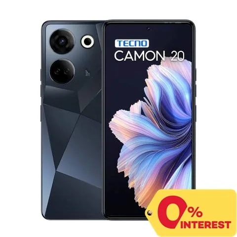 Tecno Camon 20 side view