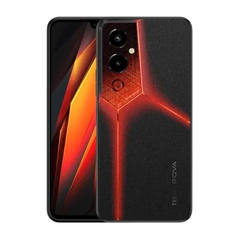 Tecno Pova 4 side view