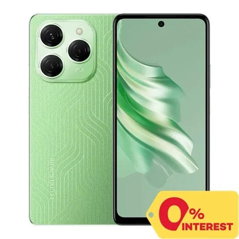 Tecno Spark 20 side view
