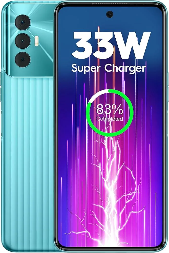 Tecno Spark 8 Pro side view