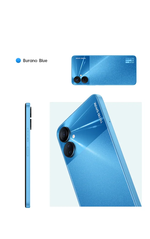 Tecno Spark 9 Pro back view
