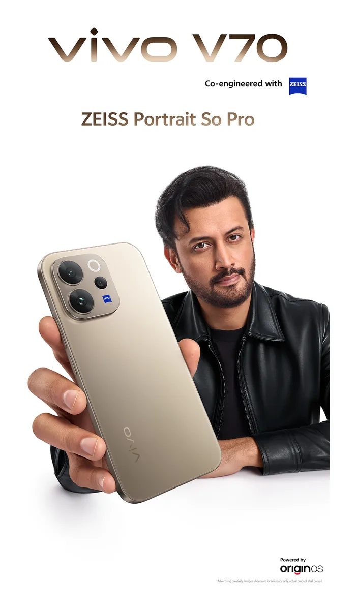 Vivo V70 design view