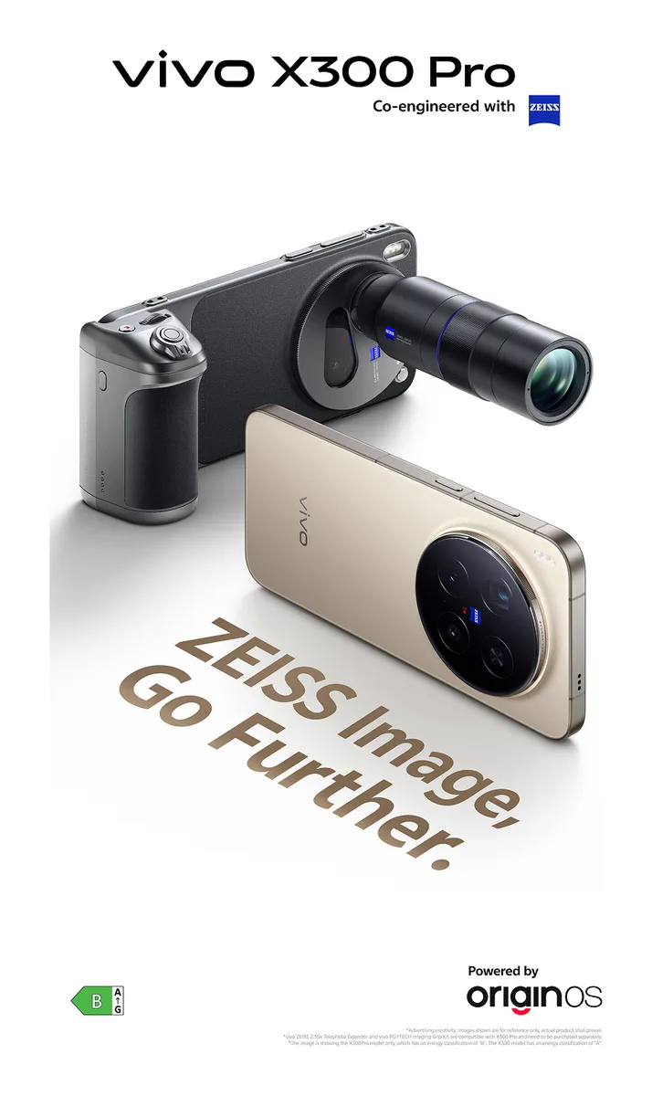 Vivo X300 Pro design view