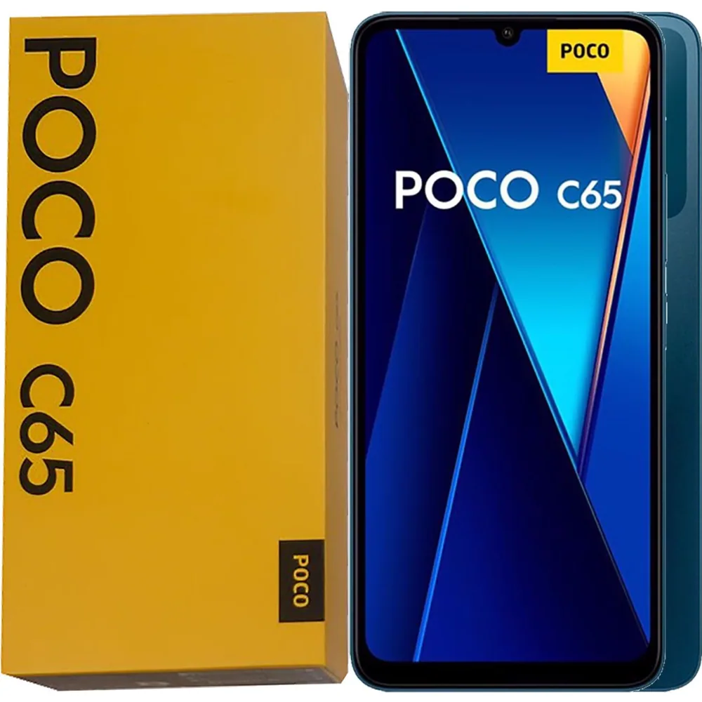 POCO C65 side view