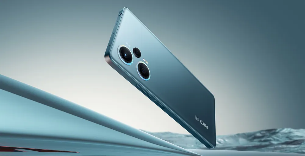 POCO F5 back view