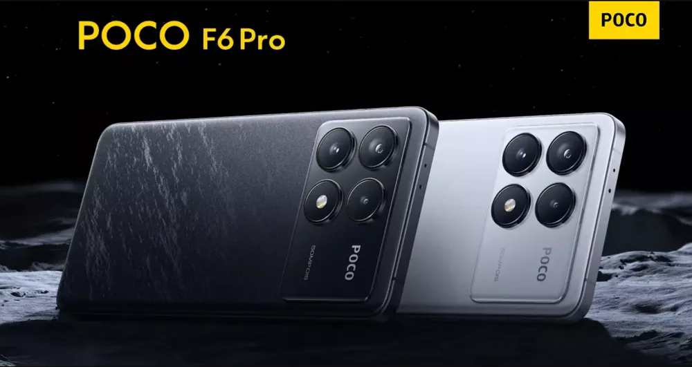 POCO F6 Pro side view