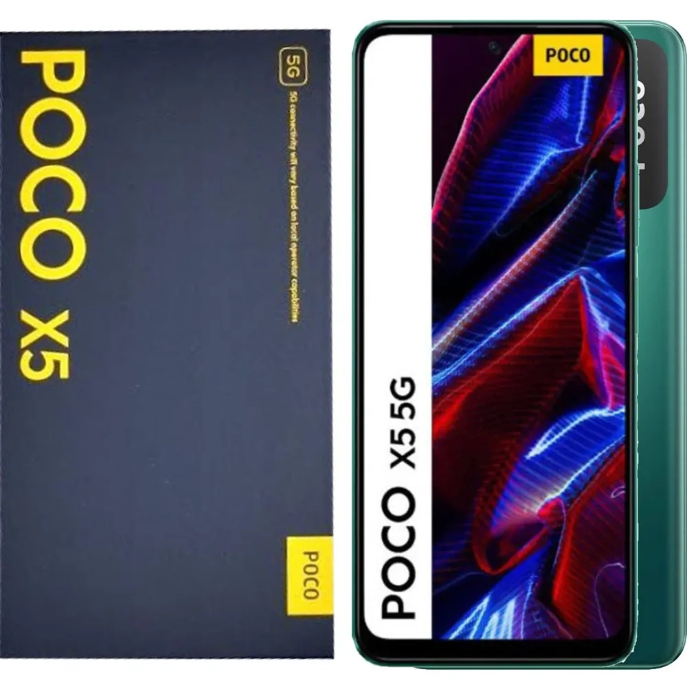 POCO X5 back view