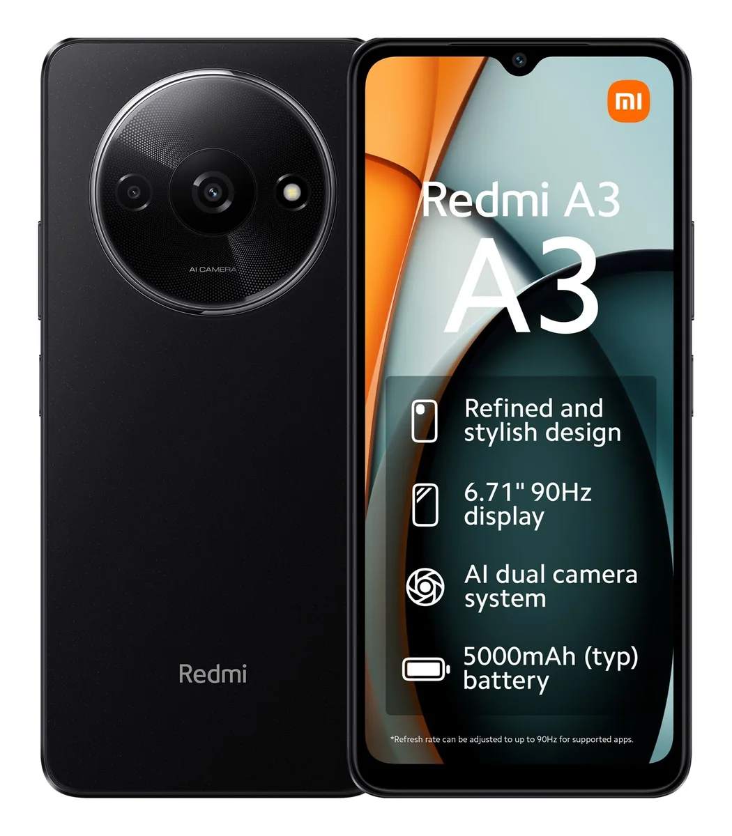 Redmi A3 design view
