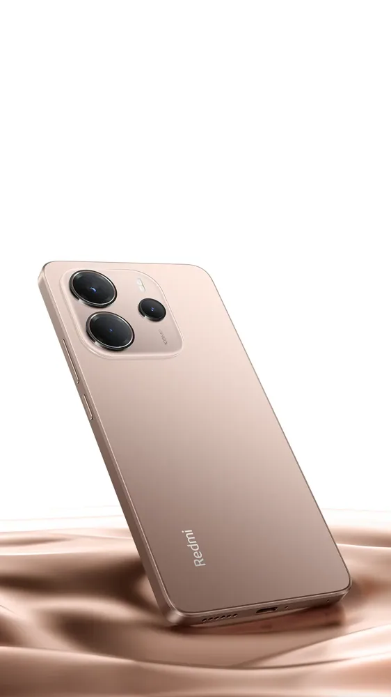 Redmi Note 14 back view