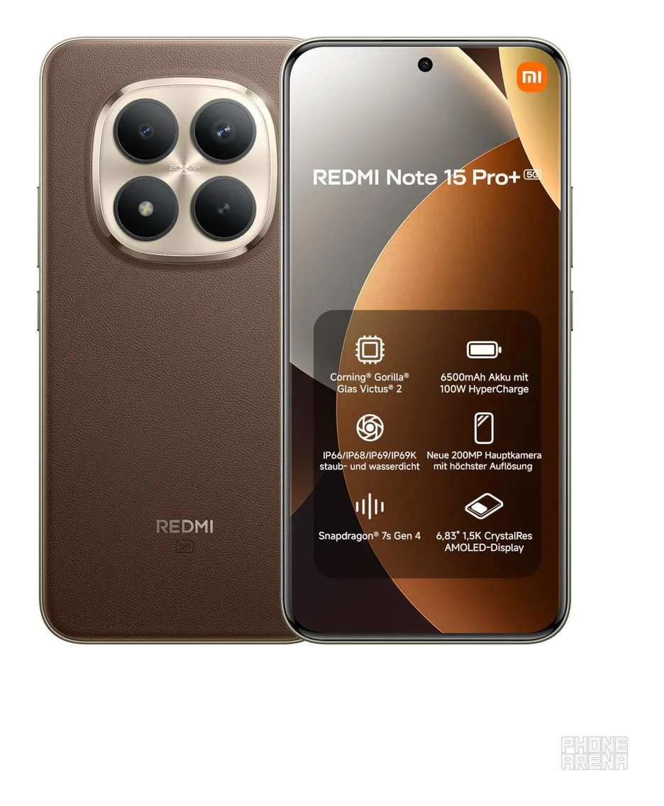Redmi Note 15 Pro+ back view