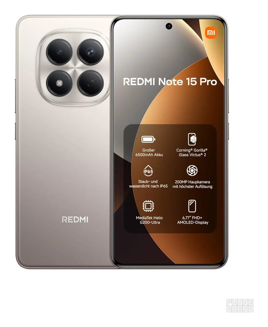Redmi Note 15 Pro side view