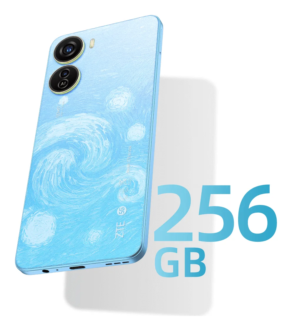 ZTE Blade V50 design view