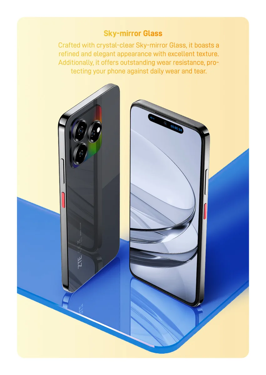 ZTE Blade V60 Smart design view