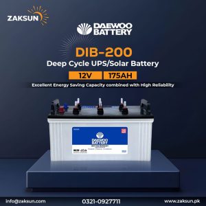Daewoo High End Dry 200Ah Battery 3 Daewoo High End Dry 200Ah 3 Syed Non Custom Smuggled Mobiles 1