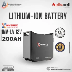 Inverex MF Lithium 200Ah 1 Syed Non Custom Smuggled Mobiles 1